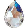 Kheops International Joy Alchemy Collection Aurora Borealis Faceted Pear Drop Crystal Prism ~ A Joy Alchemy Gift