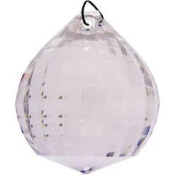 Kheops International Faceted Matrix Sphere Clear Crystal Prism ~ A Joy Alchemy Gift Joy Alchemy Collection