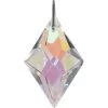 Kheops International Joy Alchemy Collection Aurora Borealis Faceted Diamond Crystal Prism ~ A Joy Alchemy Gift