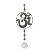 Kheops International Om Hanging Crystal With Cut Glass Beads Prisms & Hanging Crystals