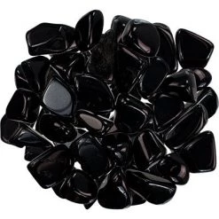 Kheops International Crystals & Tumbled Stones Black Obsidian Tumbled Stone
