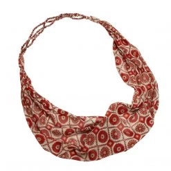 Ten Thousand Villages Beaded Sari Infinity Scarf Handcrafted In Bangladesh Global Fair Trade Gifts