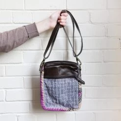 Ten Thousand Villages Sari Adventure Bag Handcrafted In Bangladesh