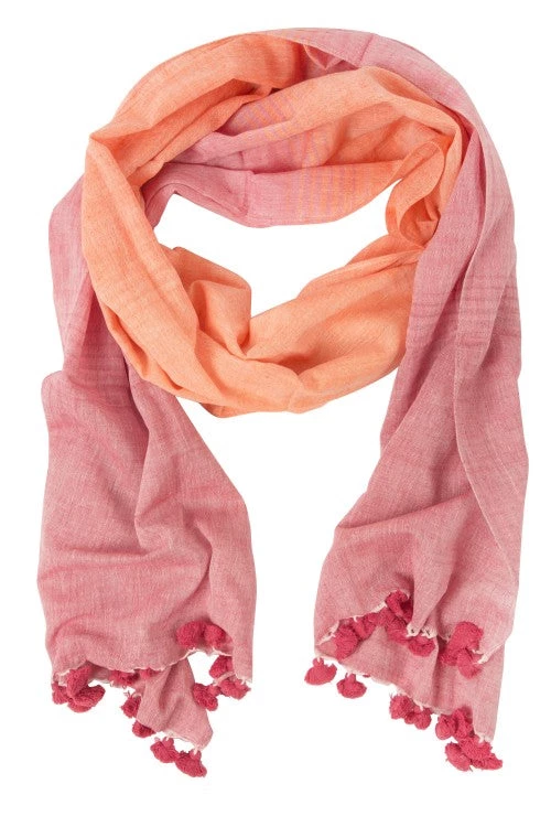 Ten Thousand Villages Global Fair Trade Gifts Sunset Tassel Scarf Handcrafted In India 3 Ten Thousand Villages Global Fair Trade Gifts Sunset Tassel Scarf Handcrafted In India