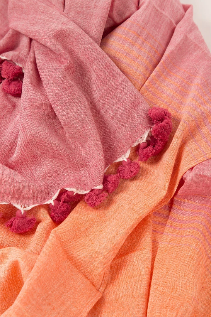 Ten Thousand Villages Global Fair Trade Gifts Sunset Tassel Scarf Handcrafted In India 4 Ten Thousand Villages Global Fair Trade Gifts Sunset Tassel Scarf Handcrafted In India