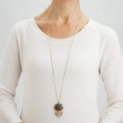 Ten Thousand Villages Enchanted Sky Labradorite Necklace Handcrafted In India Global Fair Trade Gifts