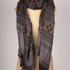Ten Thousand Villages Global Fair Trade Gifts Desert Nights Blanket Scarf Handcrafted In India