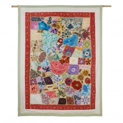 Ten Thousand Villages Sari Mosaic Tapestry Handcrafted In Peru