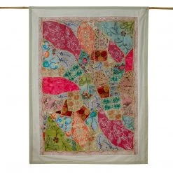 Ten Thousand Villages Sari Mosaic Tapestry Handcrafted In Peru