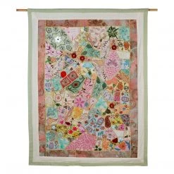 Ten Thousand Villages Sari Mosaic Tapestry Handcrafted In Peru