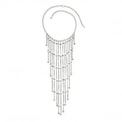 Ten Thousand Villages Global Fair Trade Gifts Star Cascade Necklace Handcrafted In India