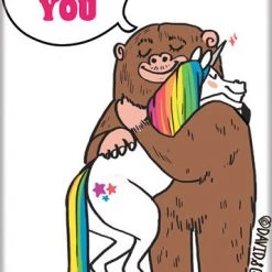 Ata Boy I Myth You Unicorn & Bigfoot Magnet Unicorns