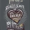 Ata Boy Ones That Love Us Never Leave Harry Potter Magnet