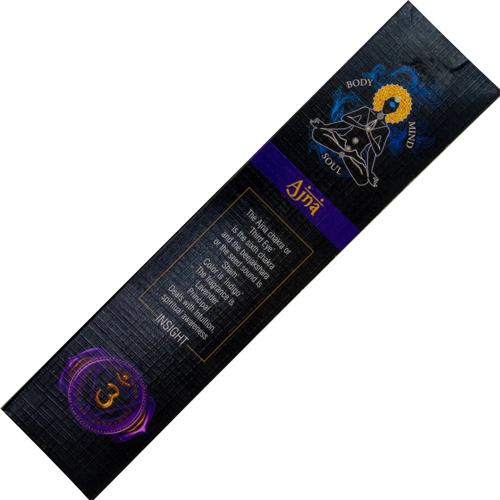 Kheops International Goloka Shatchakra Incense Sticks ~ Third Eye Chakra Ajna Incense & Accessories 3 Kheops International Goloka Shatchakra Incense Sticks ~ Third Eye Chakra Ajna Incense & Accessories