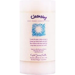 Reiki Infused Herbal Pillar Candles By Crystal Journey Candles