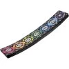 Kheops International Chakras Symbols ~ Black Soapstone Incense Holder