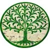 Kheops International Tree Of Life Soapstone Round Incense Holder Incense & Accessories 1 Kheops International Tree Of Life Soapstone Round Incense Holder Incense & Accessories
