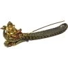 Kheops International Peacock With Sitting Ganesha Incense Holder