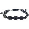 Kheops International Hematite And Lava Stone Adjustable Bracelet ~ A Joy Alchemy Gift