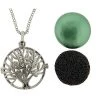 Kheops International Aromatherapy Gifts Aromatherapy Lava Necklace ~ Tree Of Life Pendant