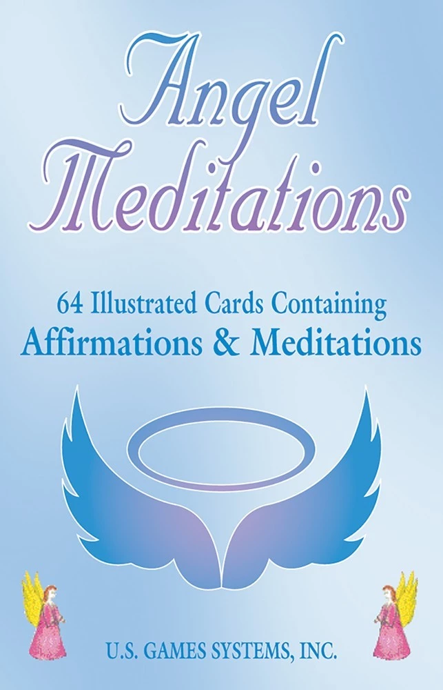 US Games Systems Angel Affirmation & Meditation Cards 3 US Games Systems Angel Affirmation & Meditation Cards