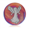 Raku Potteryworks Angel Gifts Winged Angel Coasters Set From Raku Pottery 1 Raku Potteryworks Angel Gifts Winged Angel Coasters Set From Raku Pottery