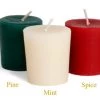 Big Dipper Wax Works Holiday Aromatherapy Beeswax Votive Candle (Pine, Spice, Or Mint) Sale!