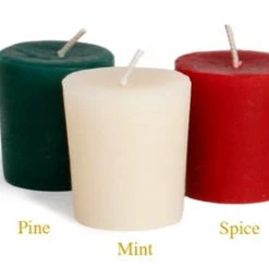 Big Dipper Wax Works Holiday Aromatherapy Beeswax Votive Candle (Pine, Spice, Or Mint) Sale!