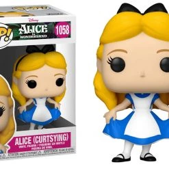 Funko Pop Vinyl Figurine Alice Curtsying #1058 - Disney's Alice In Wonderland