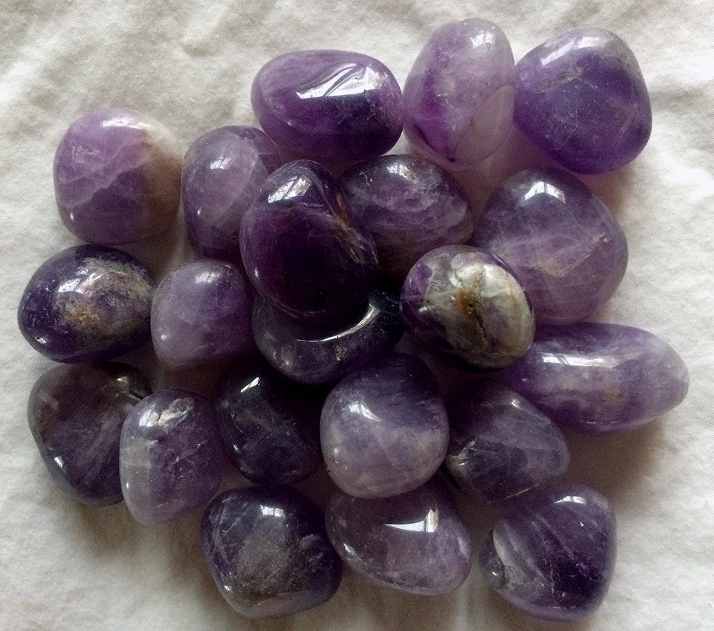 Kheops International Amethyst Tumbled Stone Crystals & Tumbled Stones 3 Kheops International Amethyst Tumbled Stone Crystals & Tumbled Stones