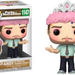Pop! Television Funko Pop Vinyl Figurine Andy Princess Rainbow Sparkle #1147 - Parks & Recreation