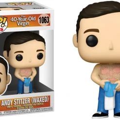 Pop! Movies Funko Pop Vinyl Figurine Andy Stitzer Waxed #1063 - 40 Year-Old Virgin