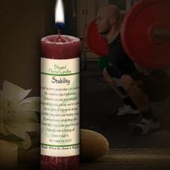 Coventry Creations Stability ~ Blessed Herbal Candle Candles & Accessories