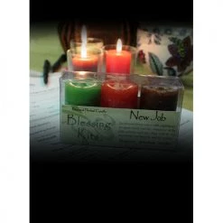 Coventry Creations Candles & Accessories New Job ~ Blessed Herbal Candles Blessing Kit