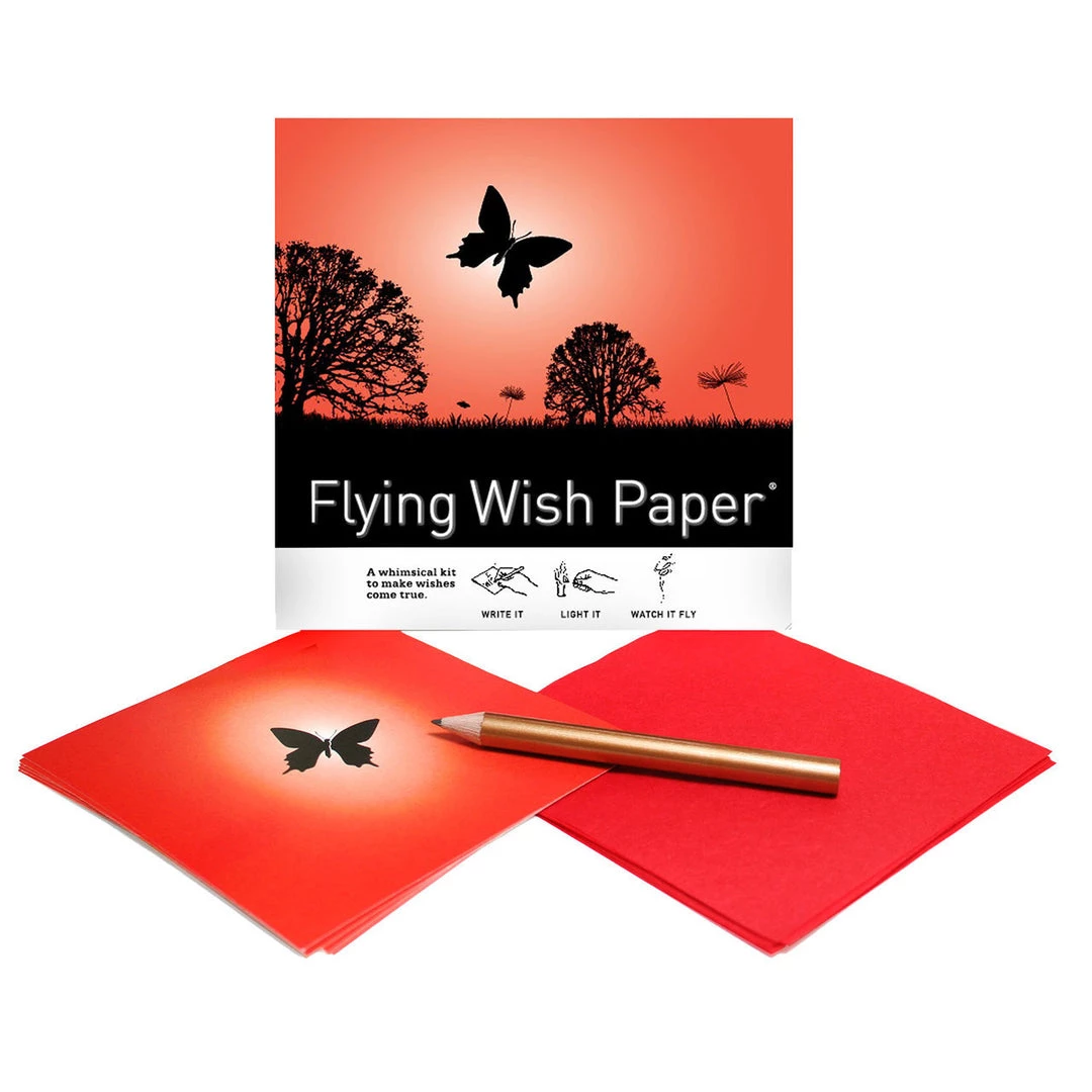 BUTTERFLY Mini Flying Wish Paper Kit 3 BUTTERFLY Mini Flying Wish Paper Kit