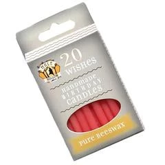 Mole Hollow Candles Sale! Beeswax Birthday Candles