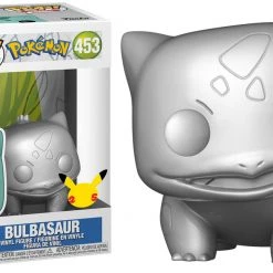 Pop! Games Funko Pop Vinyl Figurine Metallic-look Bulbasaur #453 - 25th Anniversary Pokemon