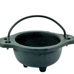 Om Imports Smudging Tools & Accessories Small Cast Iron Cauldron