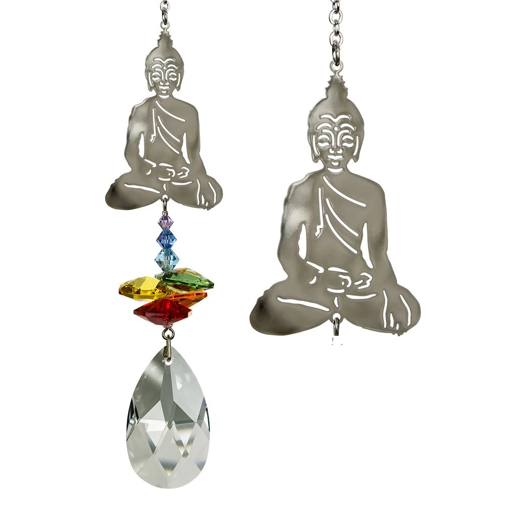 Woodstock Chimes Buddha ~ Crystal Fantasy Suncatcher 4 Woodstock Chimes Buddha ~ Crystal Fantasy Suncatcher