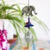 Woodstock Chimes Elephant ~ Crystal Fantasy Suncatcher Prisms & Hanging Crystals