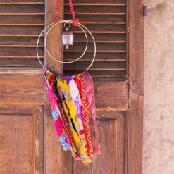 Matr Boomie Solar Sun Swapna Sari Tassels Dream Chime Handcrafted In India Global Fair Trade Gifts
