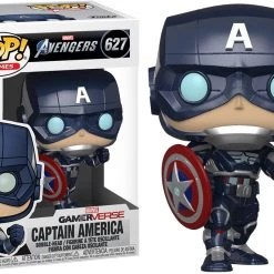 Funko Pop Vinyl Figurine Captain America #627 Stark Tech - Marvel Gamerverse Pop! Marvel