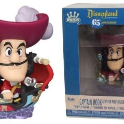 Funko Mini Captain Hook At Peter Pan's Flight Attraction - Disney 65th Anniversary
