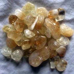 Kheops International Citrine Tumbled Stone