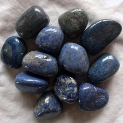Kheops International Dumortierite Tumbled Stone