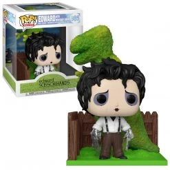 Funko Pop Vinyl Figurine Edward Scissorhands W/Dinosaur Bush #985 Pop! Movies