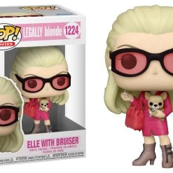 Funko Pop Vinyl Figure Elle Woods With Bruiser #1224 - Legally Blonde