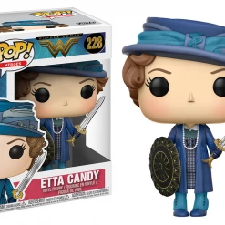 Funko Pop Vinyl Figurine Etta Candy W/ Sword And Shield Wonder Woman Pop! DC Comics