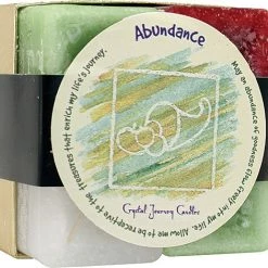 Crystal Journey Candles Abundance Herbal Candle Gift Set
