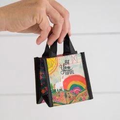 Natural Life Unicorn BeYoutiful Tiny Recycled Happy Bag (XS)